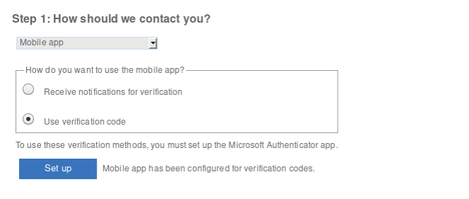 Office 365 - Mobile app verification