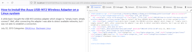 goHugo post rendering error